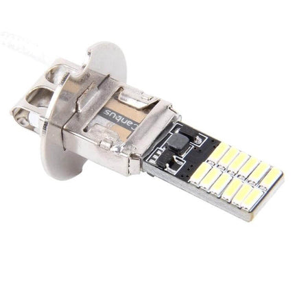 H3 Car Clearance Lights White LED For Exterior Use - compact bright exterior vehicle LED for license plate, fog, and clearance lighting