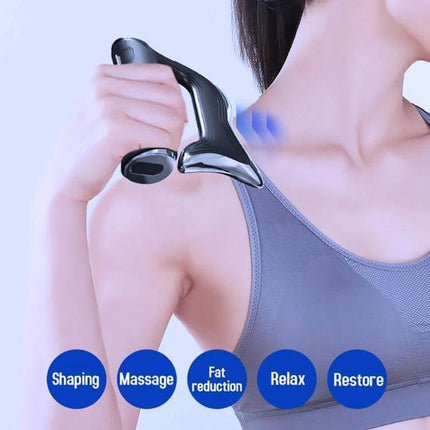 Electric Neck Massager With Vibration For Neck Muscles targeting neck tension with micro-current and quiet vibration for desk workers and travelers