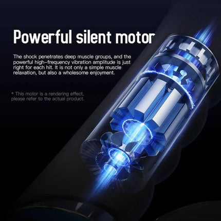 Electric Neck Massager With Vibration For Neck Muscles showcasing powerful silent motor and internal vibration components for targeted neck muscle relief