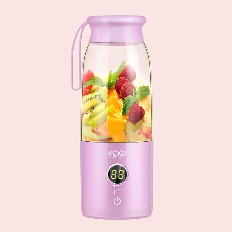 Portable USB Rechargeable Juicer & Blender with Fruit Squeeze Function