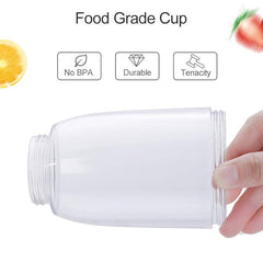 Portable USB Rechargeable Juicer & Blender with Fruit Squeeze Function