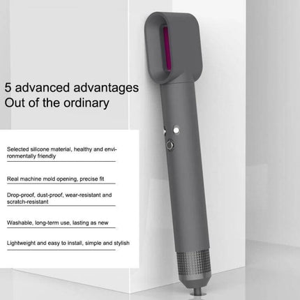 Dyson Airwrap Silicone Case Shockproof For Everyday Use - slim washable silicone protective case for daily storage, travel, drop and dust protection