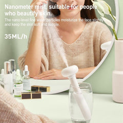 Xiaomi JISULIFE Upgraded Mini Silent Doughnut Humidifier - Portable USB Desktop Model