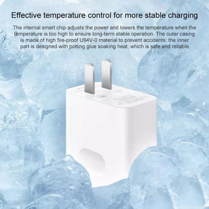 Essential Huawei Wall Charger for Daily Mobile Device Use — white 40W USB wall charger with temperature control for fast reliable charging