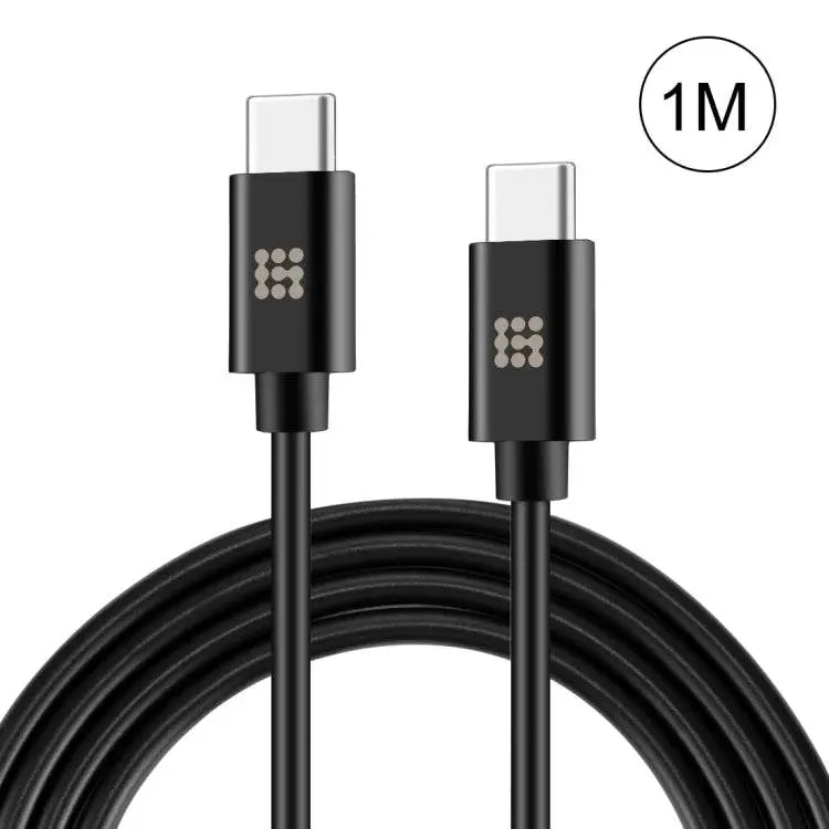 HAWEEL 1m 25W 3A Type-C USB-C Fast Charging Cable Black