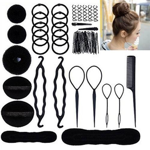 El nuevo set de 71 accesorios para el cabello Herramientas para el cabello