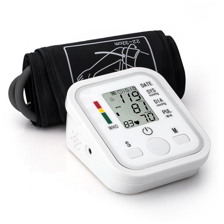 Smart LCD Upper Arm Blood Pressure Monitor with IHB Detection