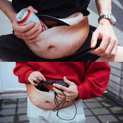 Belly Shape Waist Bag Lightweight For Outdoor Adventures