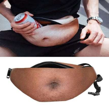 Belly Shape Waist Bag Lightweight For Outdoor Adventures