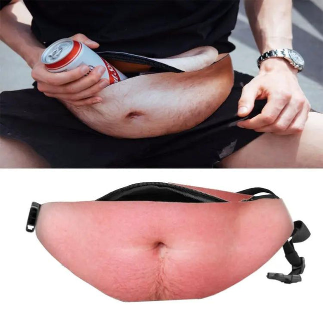 Belly Shape Waist Bag Lightweight For Outdoor Adventures