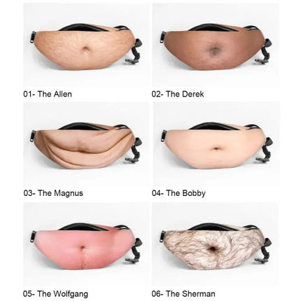 Belly Shape Waist Bag Lightweight For Outdoor Adventures