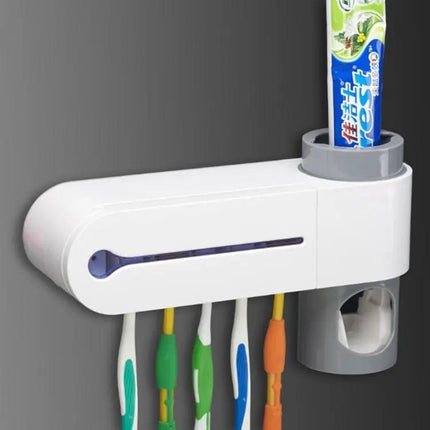 Toothbrush Sterilizer Holder Wall Mounted For Bathrooms