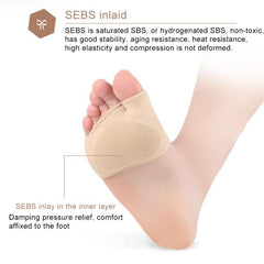 1 paire de protège-pouce fileté pour soins du valgus, avant-pied, épais, super doux, taille L