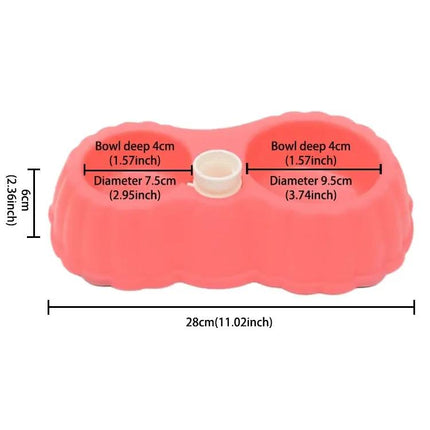 Practical bowls for everyday pet meals and water at home