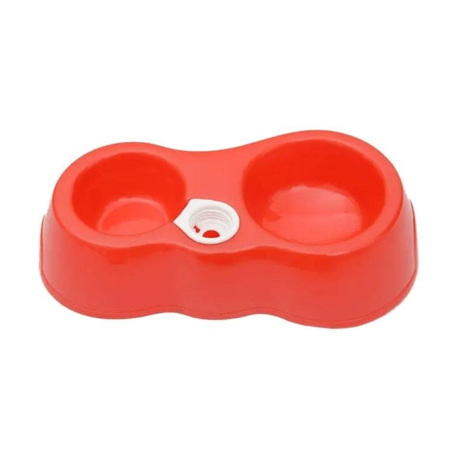 Convenient Double Bowl Set for Everyday Pet Meals at Home