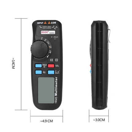 BSIDE Handheld Digital Multimeter for Electrical Testing and Measurement compact auto-ranging multimeter for technicians and hobbyists