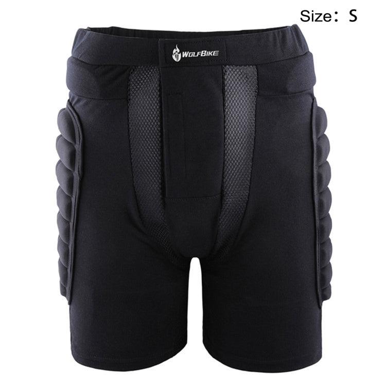 WOLFBIKE Protective Hip Padded Shorts for Adults - Ideal for Skiing, Snowboarding, and Skating, Size S