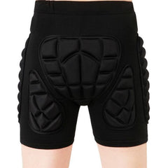 WOLFBIKE Protective Hip Padded Shorts for Adults - Ideal for Skiing, Snowboarding, and Skating, Size S