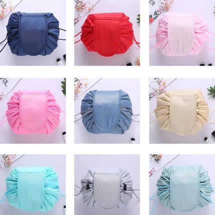 Travel Waterproof Drawstring Cosmetic Bag For Toiletries