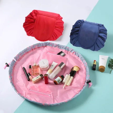 Travel Waterproof Drawstring Cosmetic Bag For Toiletries