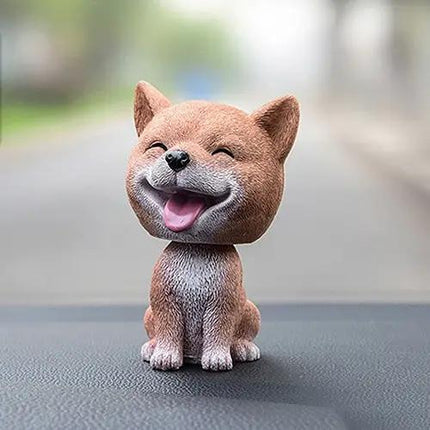 Lovely Cartoon Shaking Head Dog for Car Dashboard Decorations | Syndmart