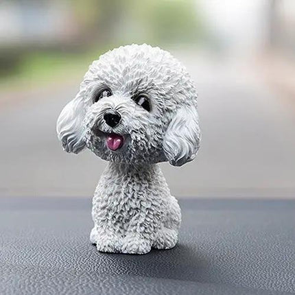 Lovely Cartoon Shaking Head Dog for Car Dashboard Decorations | Syndmart