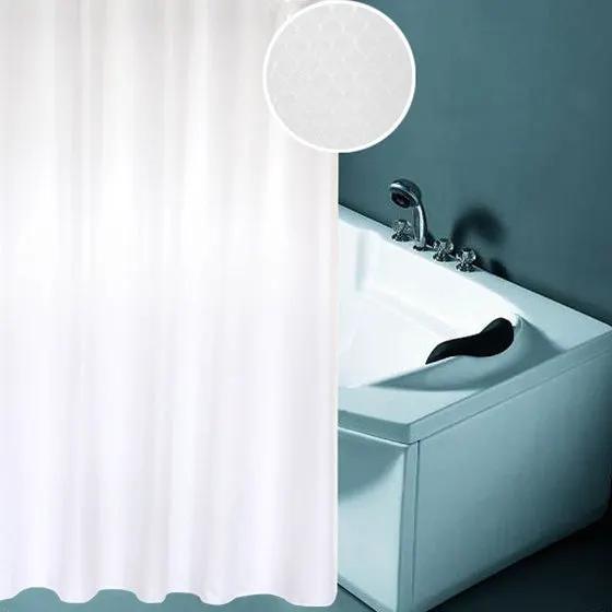 Shower Curtain Honeycomb Texture 200x200cm Waterproof | Syndmart