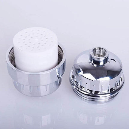 Bath Water Purifier Shower Filter With 2.1cm To 2.7cm Interface chrome shower filter unit with replaceable KDF and calcium cartridge