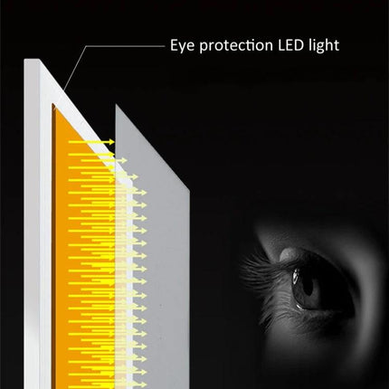 A4 LED Dimmable Acrylic Copy Board for Sketching Drawings showing eye-protection LED light and even illumination for tracing