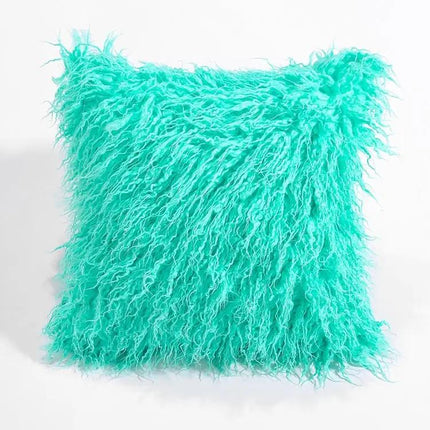 Velvet Long Plush Pillow Cover 45x45cm For Home Decor