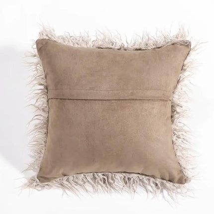 Velvet Long Plush Pillow Cover 45x45cm For Home Decor
