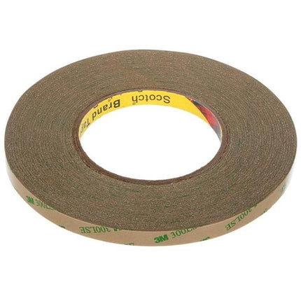 Ultra Thin Transparent Double Sided Tape 55m x 10mm for Mounting - nearly invisible clear mounting tape roll for electronics and automotive nameplates