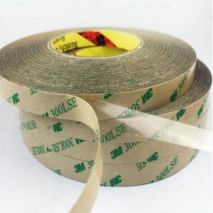 Ultra Thin Transparent Double Sided Tape 55m x 10mm for Mounting on mobile devices and automotive nameplates