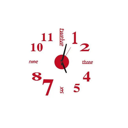Lovelife Acrylic Wall Clock For Everyday Home Decor