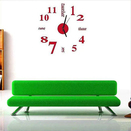 Lovelife Acrylic Wall Clock For Everyday Home Decor