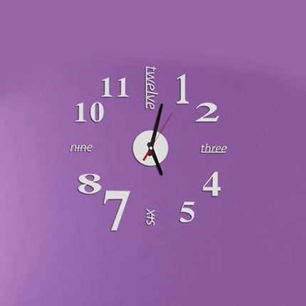 Lovelife Acrylic Wall Clock For Everyday Home Decor