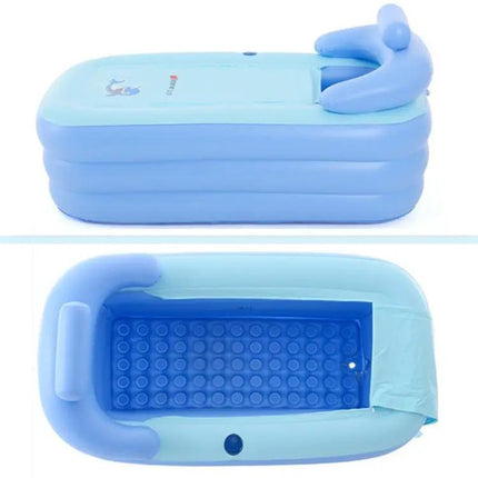 Large Collapsible Inflatable Bath Pool For Adults And Kids