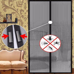 Magnetic Insect-Repellent Screen Door Curtain - 190x100cm