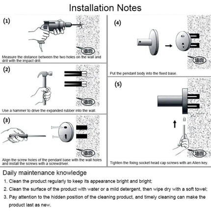 Aluminum Wall Hook For Entryway Coat Organization