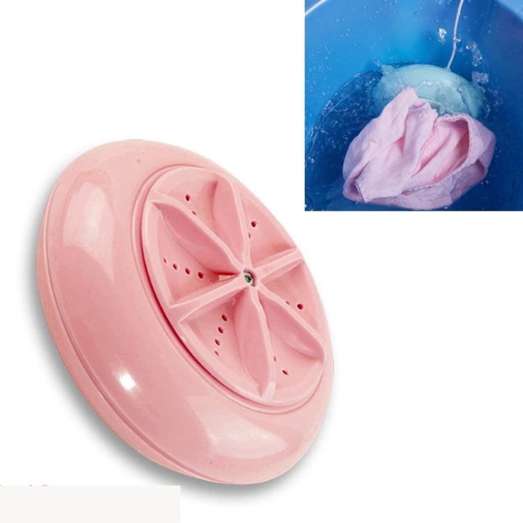 Ultrasonic Mini Turbine Clothes Washer - Portable Macaroon Design