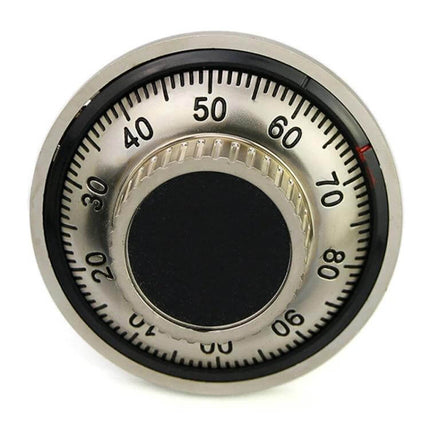 Mechanical Combination Lock for Safe Boxes and Cabinets - zinc dial lock for home safes and office cabinets, keyless controlled access