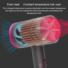 Powerful 2000W Anionic Hot and Cold Air Hair Dryer with EU Plug