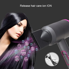 Powerful 2000W Anionic Hot and Cold Air Hair Dryer with EU Plug