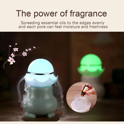 Pearl Night Light Ultrasonic Aromatherapy Humidifier For Home