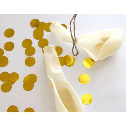 12 Inch Transparent Gold Sequins Confetti Balloons For Parties white latex balloons with scattered gold confetti, ideal for weddings and photo backdrops