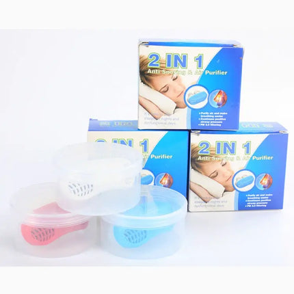 Compact Nasal Snoring Aid For Better Sleep With ABS Silicone