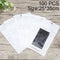 Clear Front White Pearl 25x35cm Zip Lock Bags for Jewelry Packaging, clear-front white pearl bag with phone inside, 25x35cm
