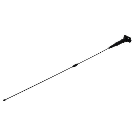 Universal Extensile Car Aerial for Decoration and Static Removal, 58cm - adjustable black car antenna for improved signal and decoration