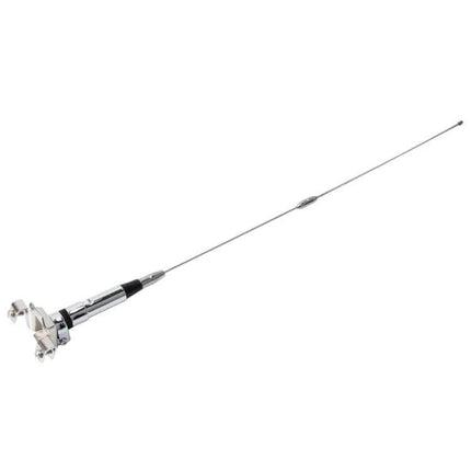 Universal Extensile Car Aerial for Decoration and Static Removal, 60cm Black - slim telescopic chrome car antenna for decoration and reducing static