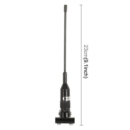 23cm Universal Car Aerial for Decoration and Static Reduction - black adjustable car antenna for improved signal and static reduction